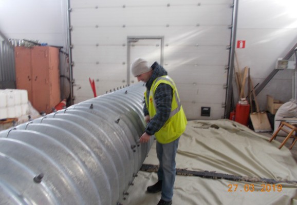 Операционный контроль затяжки высокопрочных болтов при сборке МГТ.