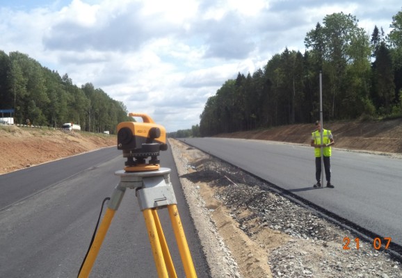 Приемочный контроль. Оценка ровности а/б покрытия методом амплитуд.